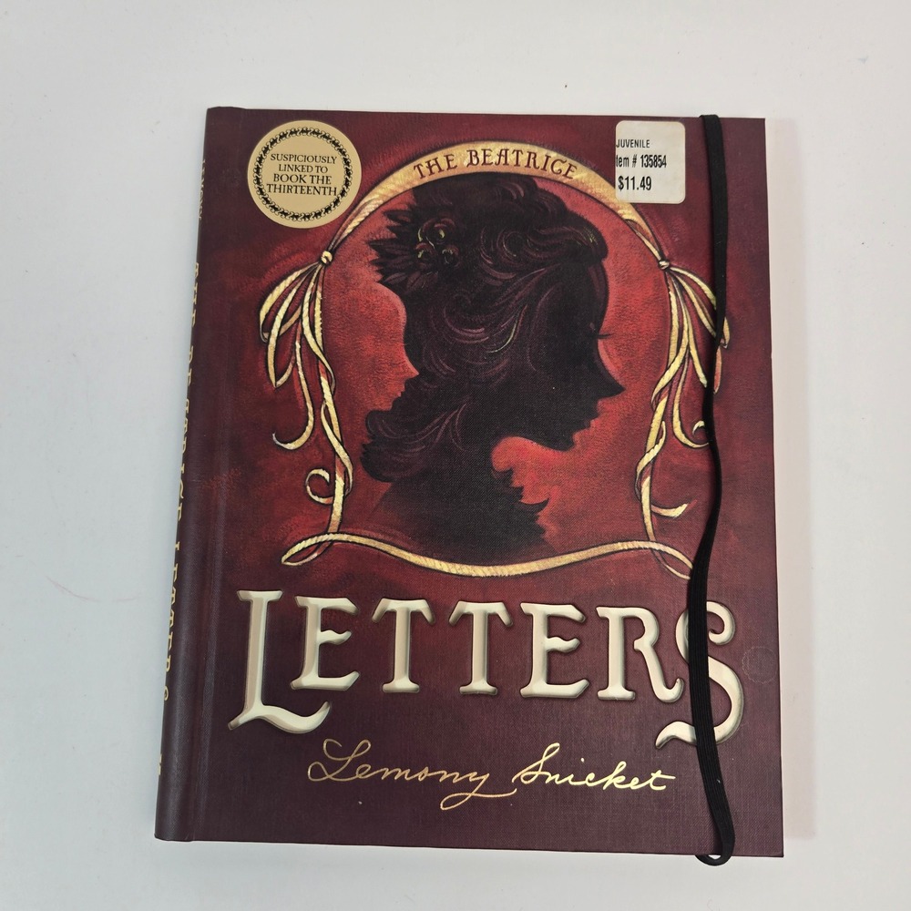 The Beatrice Letters Lemony Snicket 2006 First Edition Hardcover Series Events